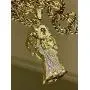 Shop-iGold Men Women 925 Italy Gold Finish Iced Santa Muerte Charm Ice Out Pendant Stainless Steel Real 2 mm Rope Chain Necklace, Mens Jewelry, Iced Pendant, Rope Necklace