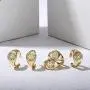 Trendsmax Chic Gold Plated Initial Letter A-Z Signet Statement Band Ring for Women Girls Stylish Knuckle Stackable Party Open Ring Size 7.5 Trendsmax Chic Gold Plated Initial Letter A-Z Signet Statement Band Ring for Women Girls Stylish Knuckle Stackable Party Open Ring Size 7.5