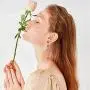 DAMLENG Chic Hypoallergenic Colorful Crystal Long Tassel Flower Stud Earrings Boho Floral Dangle Earrings for Women Girls DAMLENG Chic Hypoallergenic Colorful Crystal Long Tassel Flower Stud Earrings Boho Floral Dangle Earrings for Women Girls
