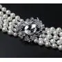 BABEYOND 1920s Gatsby Pearl Necklace Bridal Imitation Pearl Necklace Vintage Wedding Pearl Necklace Jewelry Set with Brooch BABEYOND 1920s Gatsby Pearl Necklace Bridal Imitation Pearl Necklace Vintage Wedding Pearl Necklace Jewelry Set with Brooch