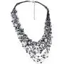 Cultured Freshwater Pearl & Fashion Crystal Silk Layered Multi Strand Necklace Cultured Freshwater Pearl & Fashion Crystal Silk Layered Multi Strand Necklace