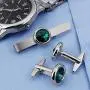AMITER Mens Cufflinks/Tie Clip/Cufflinks and Tie Clip Set for Men with Swarovski Crystal for Skinny Tie Formal Business Wedding Tuxedo Shirts AMITER Mens Cufflinks/Tie Clip/Cufflinks and Tie Clip Set for Men with Swarovski Crystal for Skinny Tie Formal Business Wedding Tuxedo Shirts