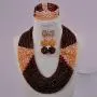 aczuv 8 Lines Statement Strand Necklaces Nigerian Wedding African Beads Jewelry Set Crystal Bridal Jewelry Sets aczuv 8 Lines Statement Strand Necklaces Nigerian Wedding African Beads Jewelry Set Crystal Bridal Jewelry Sets