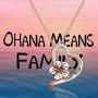 FOTAP Ohana Bracelet Hibiscus Flower Jewelry Ohana Means Family Necklace OHANA Fans Jewelry BFF Jewelry