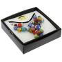 GlassOfVenice Venetian Charms Murano Necklace and Earrings Set - Multicolor