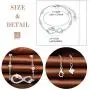 Unendlich U Solid 925 Silver Jewelry Dolphin Infinity Symbol Earrings Bracelet Necklace