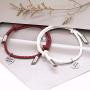 ORFAN Attract Magnetic Couples Bracelets Custom Magnetic Couple Bracelet for Him and Her Set Promise Rope Braided Bracelet Set for Couples