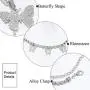 Ckecharfa Layered Rhinestone Pendant Necklace Sparkly Silver Butterfly Necklaces Chain Collar Full Crystal Choker Chains Adjustable Jewelry for Women and Girls Ckecharfa Layered Rhinestone Pendant Necklace Sparkly Silver Butterfly Necklaces Chain Collar Full Crystal Choker Chains Adjustable Jewelry for Women and Girls