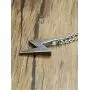 BEANS Stainless Steel Classic Vintage Antique Lightning Bolt Pendant Necklace for Men Women,Free Chain 20 Inches BEANS Stainless Steel Classic Vintage Antique Lightning Bolt Pendant Necklace for Men Women,Free Chain 20 Inches