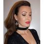 YUNXI 4 Pairs Bohemian Vintage Dangle Earrings Retro Rhinestone Earrings Boho Dangle Drop Earrings for Women Girls Jewelry Accessories Set