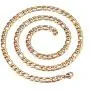 Senge 4.6 mm 18K Gold Plated Figaro Chain for Men and Women Fashion Jewelry Senge 4.6 mm 18K Gold Plated Figaro Chain for Men and Women Fashion Jewelry