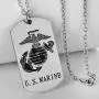 FAYERXL US Marine Corps Dog Tag Necklace Birthday Gift Ideas To Husband Son JOSHUA 1:9 Prayer Pendant FAYERXL US Marine Corps Dog Tag Necklace Birthday Gift Ideas To Husband Son JOSHUA 1:9 Prayer Pendant