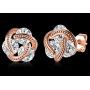 Gold Plated Stud Earrings, Hypoallergenic & Nickel Free Earrings for Women