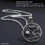 FIZIZDH Mens Stainless Steel Dragon Biker Pendant Necklace,24 inch Keel Link Chain