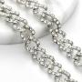 Zoestar Butterfly Choker Necklace Gorgeous Crystal Pendant Necklaces Sparkly Butterfly Chain Jewelry for Women (Silver)