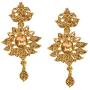 Bindhani Bollywood Jewellery Bridal Bridemaids Wedding Kundan Choker Gold Plated Indian Necklace Earrings Tikka Jewelry Set for Women