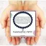 SOLINFOR 50th Birthday Gifts for Women - Lapis Lazuli Beads Bracelet - 50 Years Old Jewelry Gift Idea for Her SOLINFOR 50th Birthday Gifts for Women - Lapis Lazuli Beads Bracelet - 50 Years Old Jewelry Gift Idea for Her