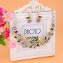 EVER FAITH Crystal Enamel Hummingbird Hibiscus Flower Leaf Necklace Earrings Set Gold-Tone