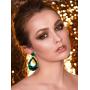 Totally 12 Pairs Acrylic Earrings Bohemian Statement Earrings Mottled Resin Geometric Drop Dangle Ear Jewelry for Women Girls