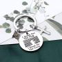 FAADBUK Patriotic Military Gift Patriotic Military Keychain I Stand for The Flag I Kneel for The Cross Jewelry Christian Gift Religious Jewelry