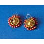 Sansar India Oxidized Small Lightweight Jhumka Indian Earrings Jewelry for Girls and Women 1755