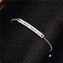 SOUSYOKYOSAM Dainty Cuff Bracelet - by Grace, Through Faith - Christian Bible Verse Gifts for Women Teen Girls