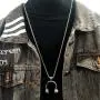 Fuqimanman2020 Headphones Pendant Necklace Music Necklace Gold/Silver/Black Fuqimanman2020 Headphones Pendant Necklace Music Necklace Gold/Silver/Black