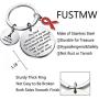 FUSTMW Stroke Awareness Keychain Stroke Warrior Gifts I Am The Storm Stroke Survivor Jewelry Recovery Gifts Red Ribbon Cancer Inspirational Gifts