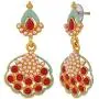 Efulgenz Indian Bollywood 14 K Gold Plated Kundan Faux Pearls Wedding Choker Necklace Earrings Jewelry Set Efulgenz Indian Bollywood 14 K Gold Plated Kundan Faux Pearls Wedding Choker Necklace Earrings Jewelry Set