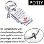 POTIY Joker 2019 Movie Inspired Jewelry Jokers Diary Gift Joker Keychain for DC Comics Fans