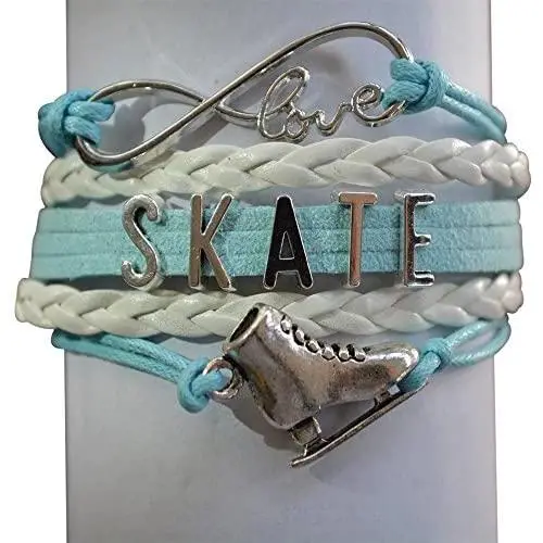 Figure Skating Jewelry- Figure Skating Bracelet - Perfect Figure Skater Gifts Figure Skating Jewelry- Figure Skating Bracelet - Perfect Figure Skater Gifts