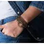 SPUNKYsoul 5 Wrap Leather Circle Bracelet Brown for Women Collection (Brown) SPUNKYsoul 5 Wrap Leather Circle Bracelet Brown for Women Collection (Brown)