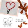 Eigso Couples Pizza Keychain I Know What I Would Do Without You Gift for Pizza Lover Food Lover Jewelry