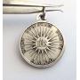 The Holy Face Shroud of Jesus Christ Medal with String Cord - Real Italian Masterpiece