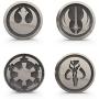 Superhero Necklace Superhero Badges Cosplay Costume Accessories Jewelry Silver Dog Tag SW Gift