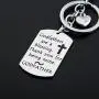 SEIRAA Godfathers are A Blessing Keychain Baptism Gift Christening Jewelry Gift for Godfather Religious Jewelry SEIRAA Godfathers are A Blessing Keychain Baptism Gift Christening Jewelry Gift for Godfather Religious Jewelry