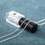 Jovono Boho Turquoise Pendant Necklaces Fashion Y-Necklace Chain Jewelry for Women and Girls (Silver)