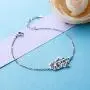 S925 Sterling Silver Choker Short Sideways Hamsa Hand Evil Eye Necklace Pendant for Women Girl S925 Sterling Silver Choker Short Sideways Hamsa Hand Evil Eye Necklace Pendant for Women Girl