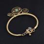SENFAI Fashion Evil Eye Bracelet Unique Hamsa Bangle Gift Jewelry for Women Best Friend