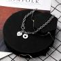 G-Ahora Mother and Daughter Necklace Set for 2 3 4 The Love Between Mother and Daughters is Forever Mothers Day Jewelry Gift for Mom from Daughter