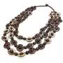 MANILAI Bohemian Coconut Shell Wood Bead Necklace For Women Girls Ethnic Jewelry Handmade Beaded Long Necklace MANILAI Bohemian Coconut Shell Wood Bead Necklace For Women Girls Ethnic Jewelry Handmade Beaded Long Necklace