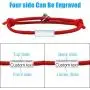 Nicehel 2pcs Customized Engraved Attract Each Other Rope Braided Bracelets Come with Gift Card Jewelry Gift for Couple,Familier,Sisters,Best Friends Nicehel 2pcs Customized Engraved Attract Each Other Rope Braided Bracelets Come with Gift Card Jewelry Gift for Couple,Familier,Sisters,Best Friends