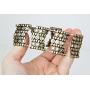 SPUNKYsoul New! Antique Gold or Silver Crystal Boho Stretch Bracelet for Women Wedding Bridal Collection