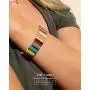 Benevolence LA Tile Bracelets for Women | Enamel Bracelets for Women | Stackable Bracelet for Women | Fashion Bracelets for Women with Stretchy Elastic Interior Benevolence LA Tile Bracelets for Women | Enamel Bracelets for Women | Stackable Bracelet for Women | Fashion Bracelets for Women with Stretchy Elastic Interior