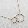 IDLAN Best Friend Necklace BFF Gift Long Distance Going Away Gift Friendship Quotes Gifts 2 Interlocking Infinity Circles Graduation Gift IDLAN Best Friend Necklace BFF Gift Long Distance Going Away Gift Friendship Quotes Gifts 2 Interlocking Infinity Circles Graduation Gift
