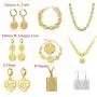 Rhinestone Drop Earrings|Muslim Jewelry for Women Girls|Platinum 18K Gold Plated Allah Square Dangle Earrings