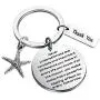 BAUNA Starfish Keychain Never Underestimate The Valuable and Important Difference You Make Social Worker Thank You Gift Volunteers Jewelry BAUNA Starfish Keychain Never Underestimate The Valuable and Important Difference You Make Social Worker Thank You Gift Volunteers Jewelry