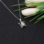 CYTING Cute Frog Pendant Necklace Animal Jewelry Frog Lover Gift for Women Girls