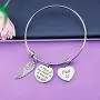 Eigso Loss Memorial Bracelet Bangle A Piece of My Heart is in Heaven Remembrance Bracelet for Loss of Dad Mom Bereavement Gift Sympathy Jewelry for Loss of Loved Eigso Loss Memorial Bracelet Bangle A Piece of My Heart is in Heaven Remembrance Bracelet for Loss of Dad Mom Bereavement Gift Sympathy Jewelry for Loss of Loved