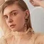 fxmimior Fashion Women Bow Pearls Tassel Long Earrings Lucky Gold Long Chain Drop Dangle Earrings Jewelry for Wedding Party Bar fxmimior Fashion Women Bow Pearls Tassel Long Earrings Lucky Gold Long Chain Drop Dangle Earrings Jewelry for Wedding Party Bar